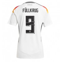 Camisa de time de futebol Alemanha Niclas Fullkrug #9 Replicas 1º Equipamento Feminina Europeu 2024 Manga Curta